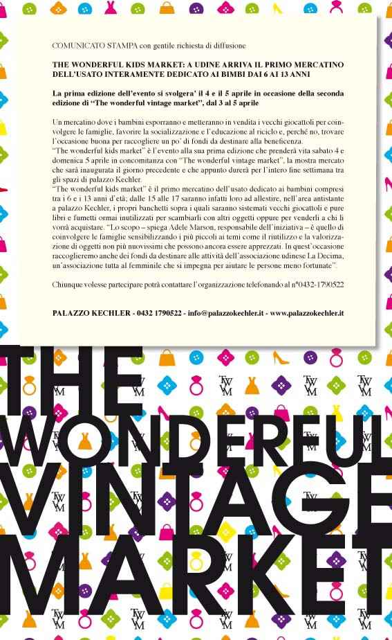 Wonderful vintage kids market